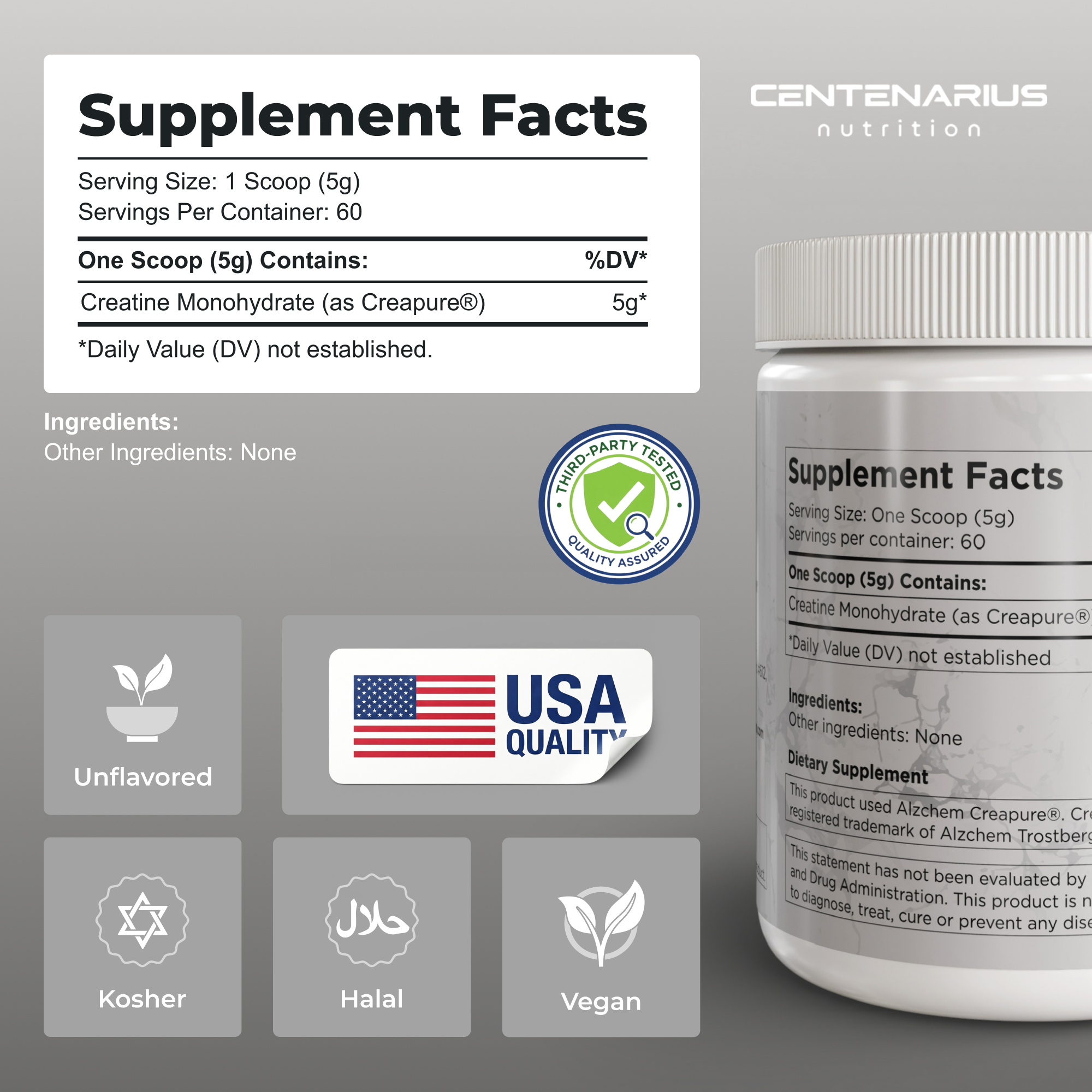 Creatine Monohydrate Powder