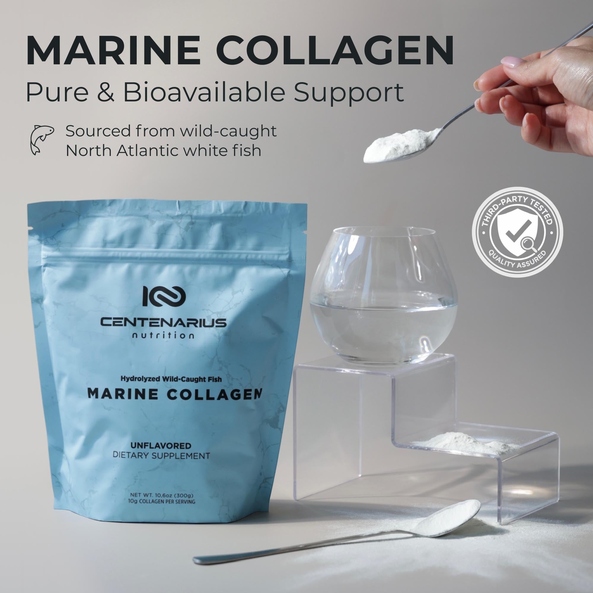 Hydrolyzed Marine Collagen Peptides | 4 Types of Wild Caught